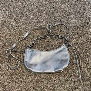 Urban Expressions Silver Chain Strap Women's Bag